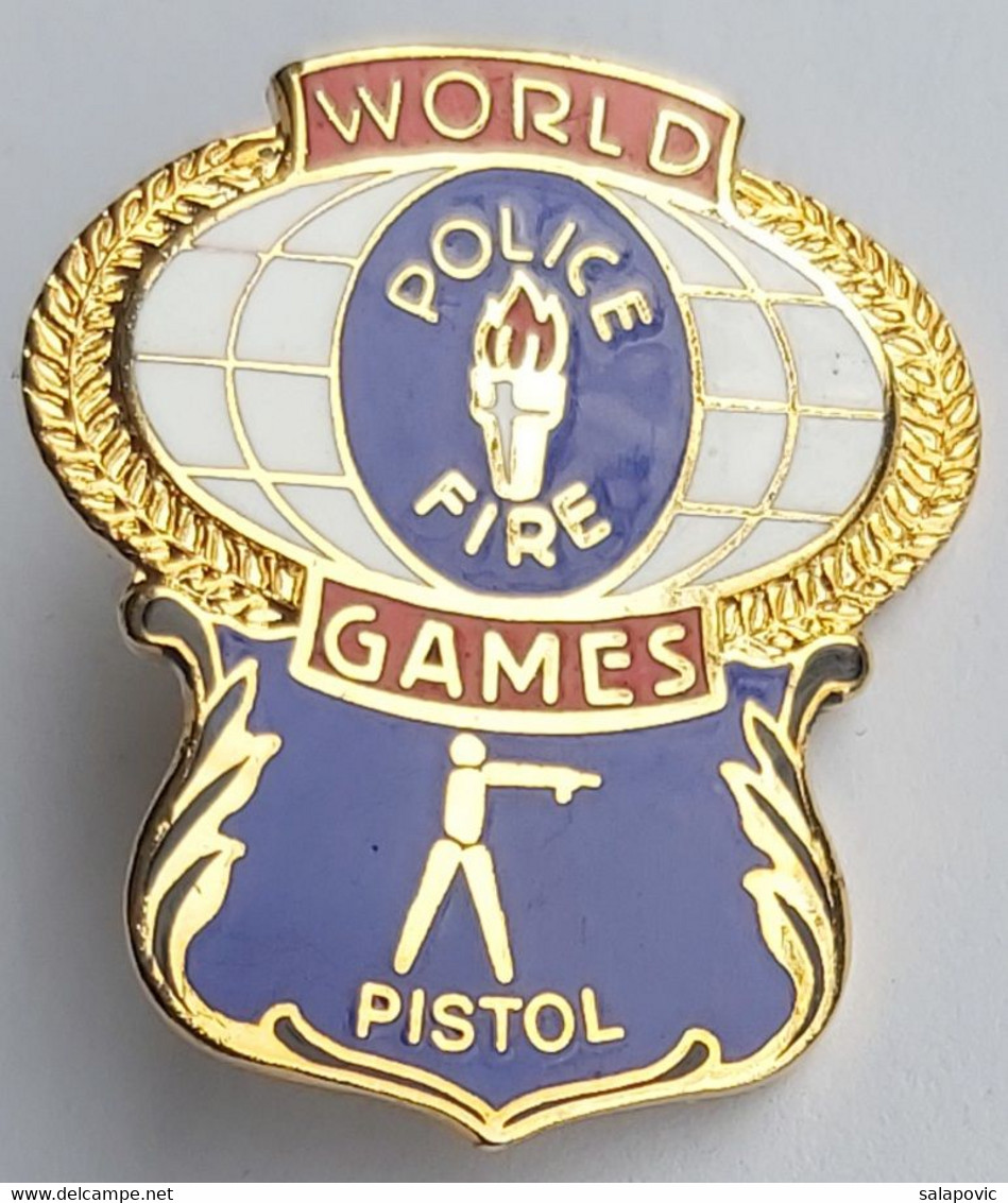 World Police & Fire Games Pistol Archery PIN 12/9 - Tir à L'Arc