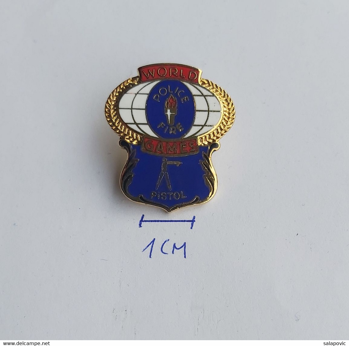 World Police & Fire Games Pistol Archery PIN 12/9 - Archery