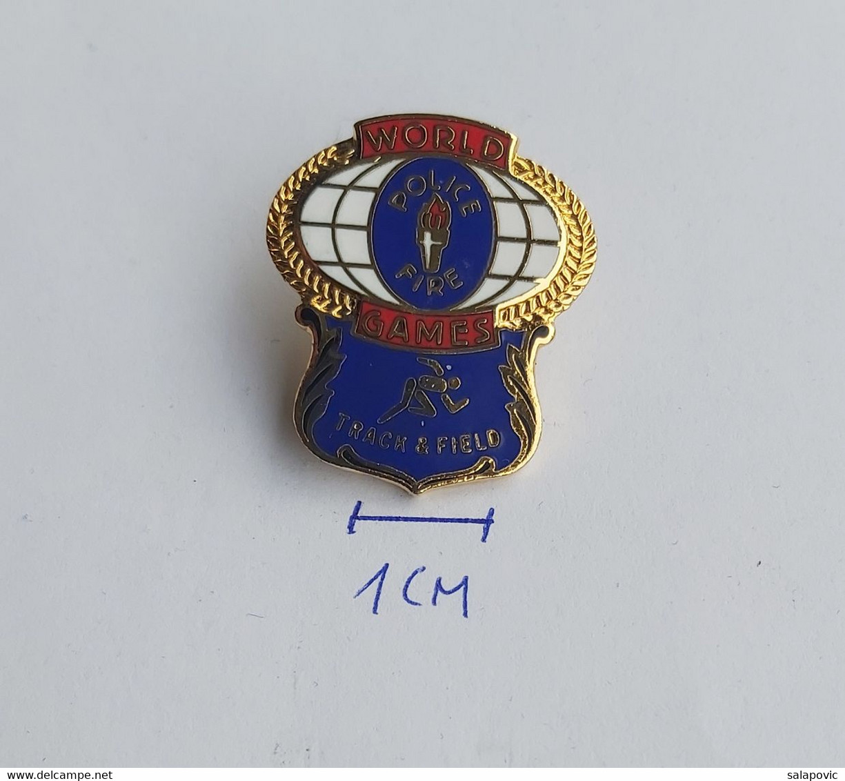 World Police & Fire Games Track & Field PIN 12/9 - Archery