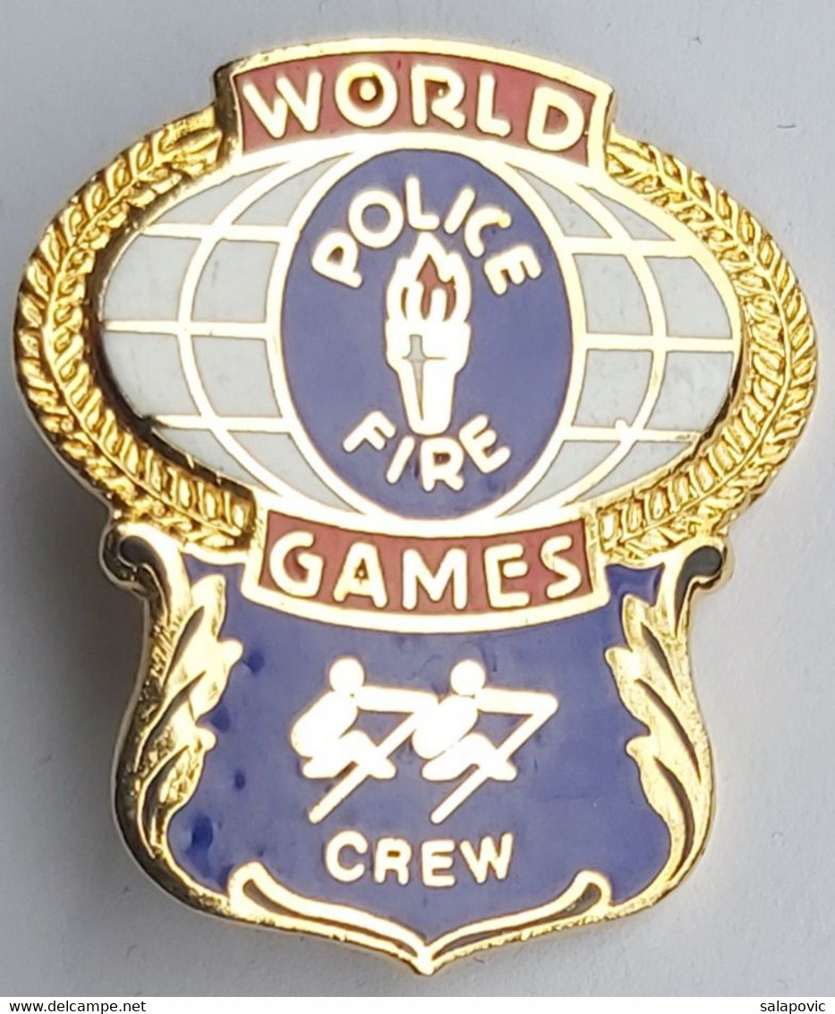 World Police & Fire Games Crew, Rowing PIN 12/9 - Aviron