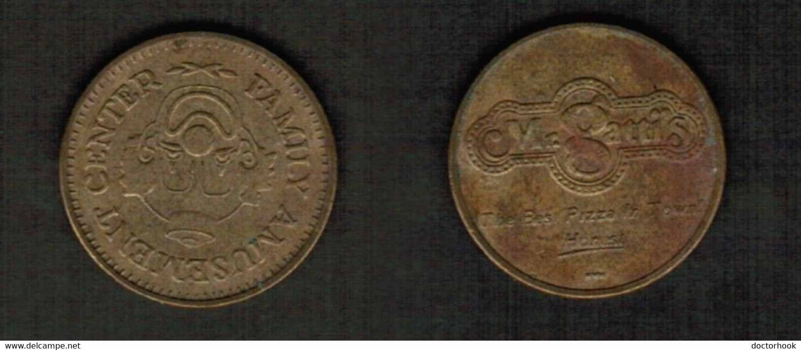 U.S.A.   MR. GATTI'S PIZZA TOKEN AUSTIN TEXAS (CONDITION AS PER SCAN) (T-136) - Professionali/Di Società