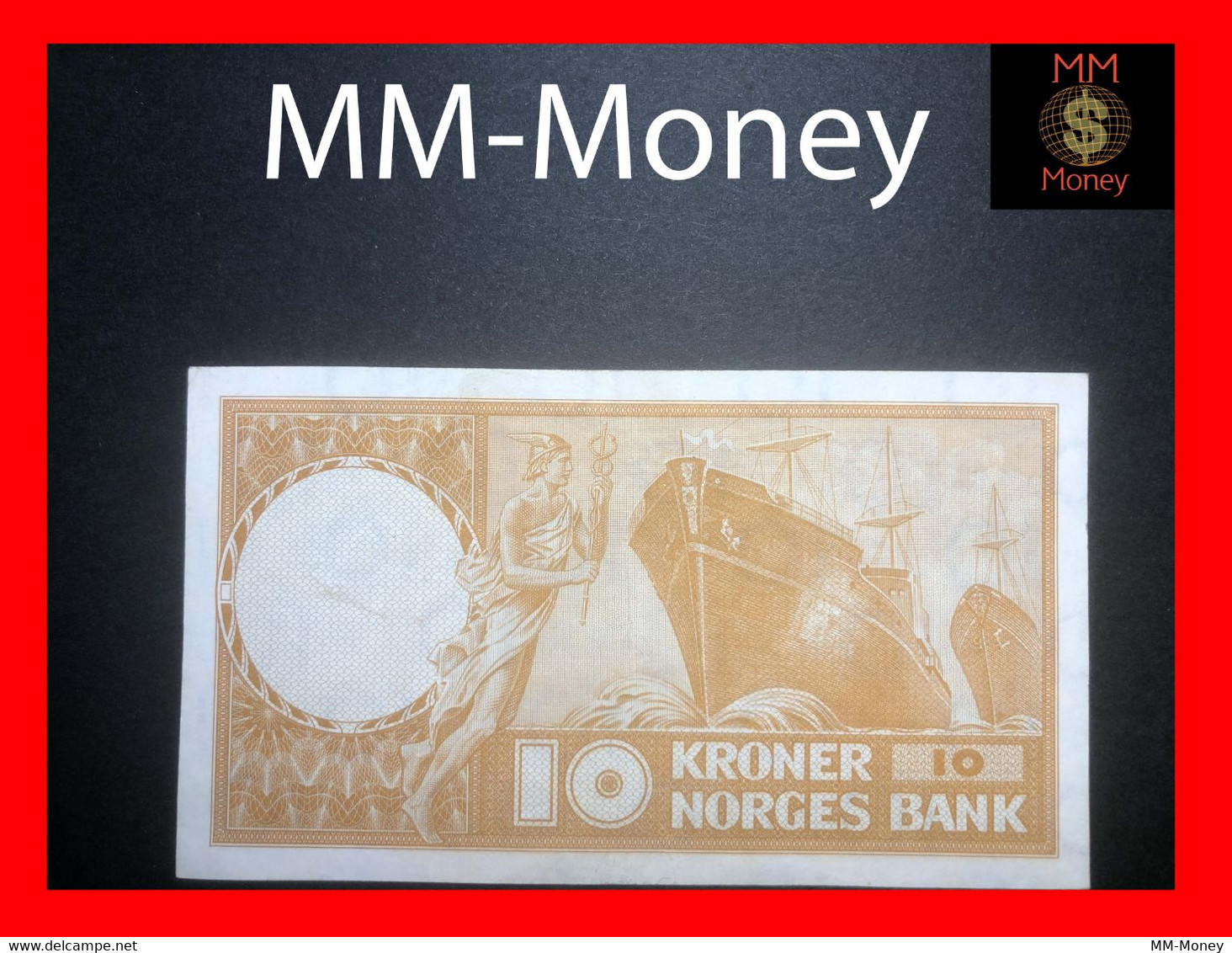 NORWAY 10 Kroner 1961  P. 31   XF+ - Norway