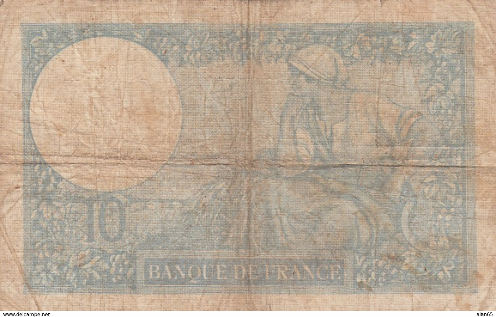 France #84 10 Francs 19 June 1941 'Minvera' Banknote - 10 F 1916-1942 ''Minerve''