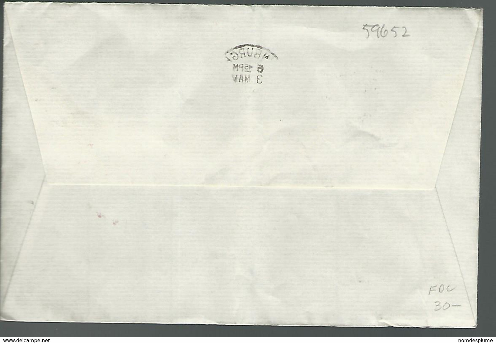 59652) Great Britain FDC Postmark Cancel Edinburgh 1951 - ....-1951 Pre Elizabeth II