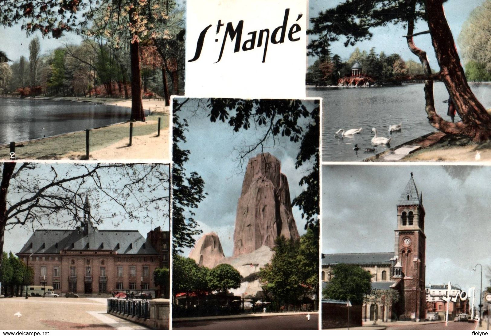 Saint Mandé - Souvenir De La Commune , Multivues - Saint Mande