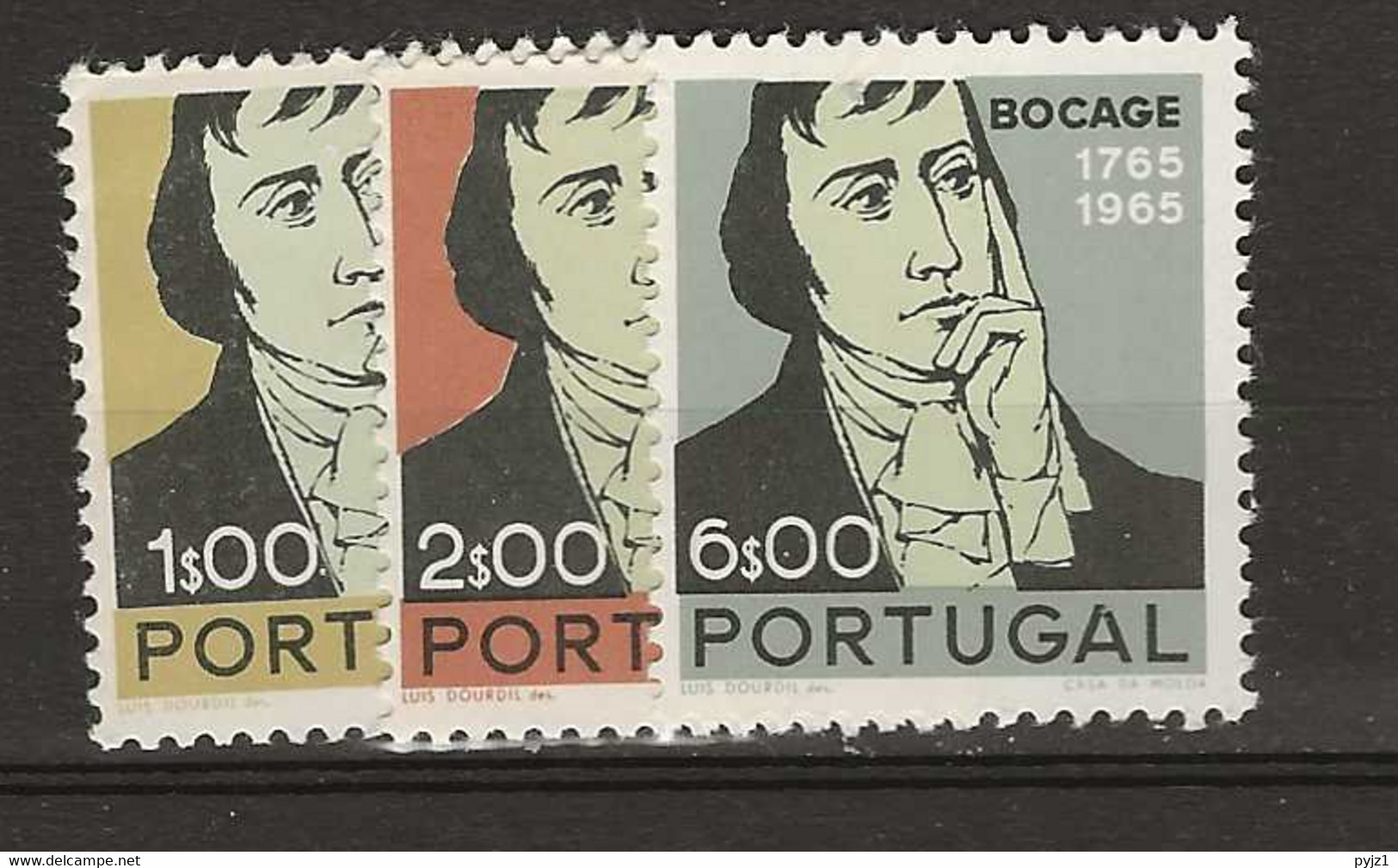 1966 MNH Portugal, Mi 1023-25 Postfris** - Neufs