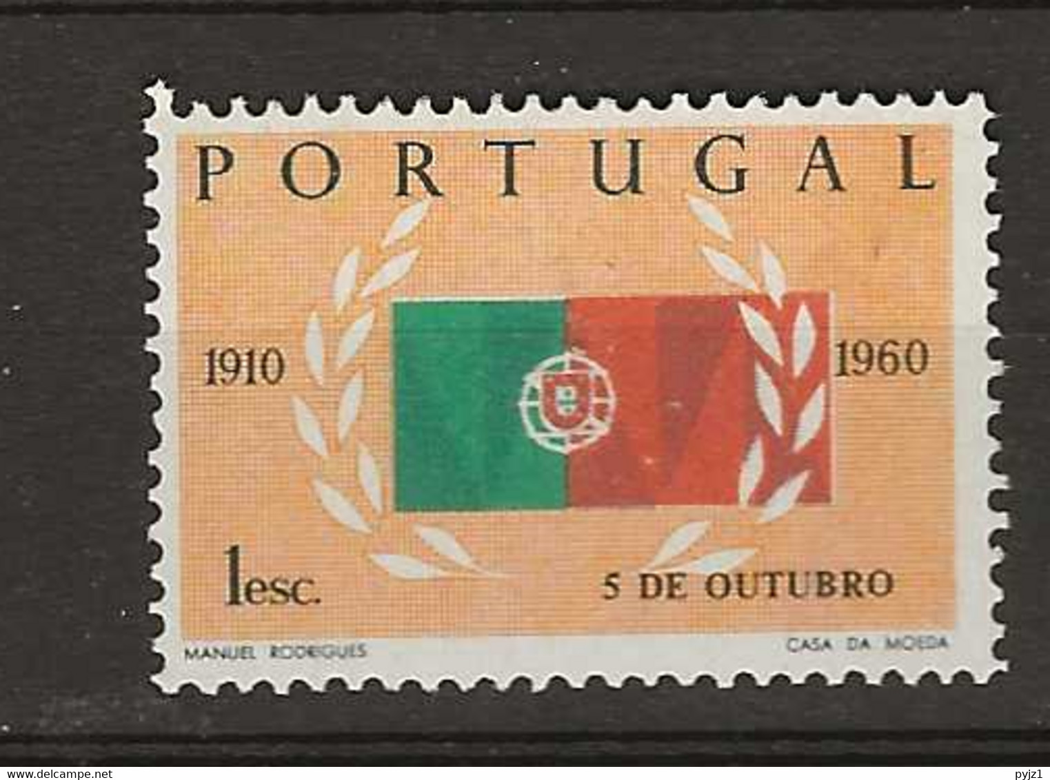 1960 MNH Portugal, Mi 902 Postfris** - Neufs