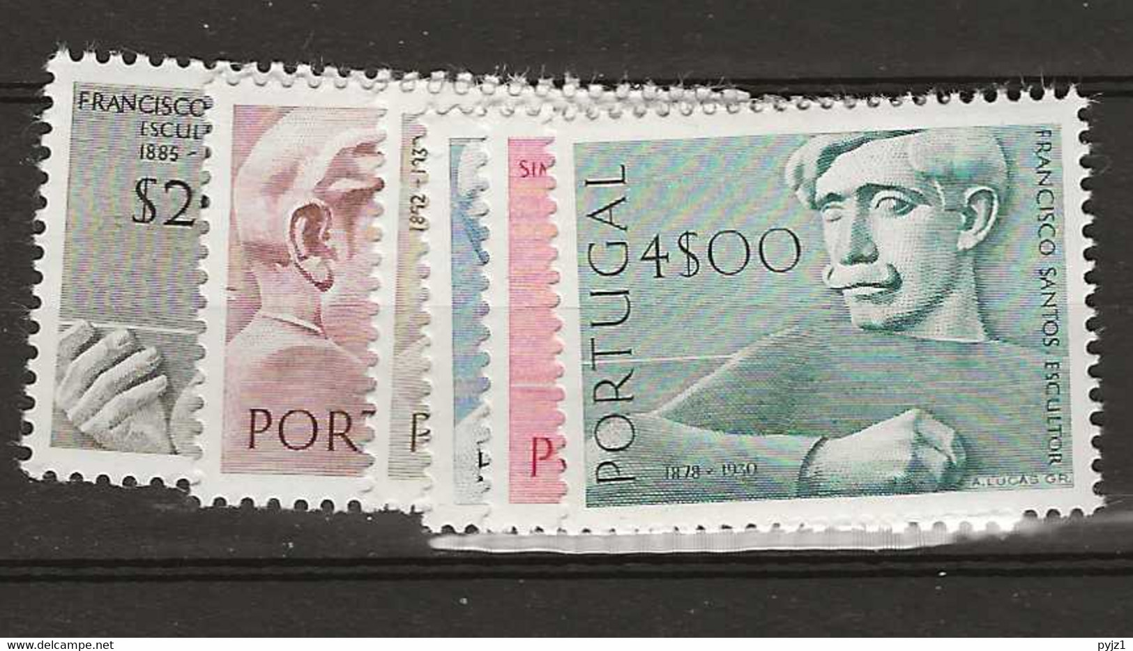 1971 MNH Portugal, Mi 1130-35 Postfris** - Nuovi