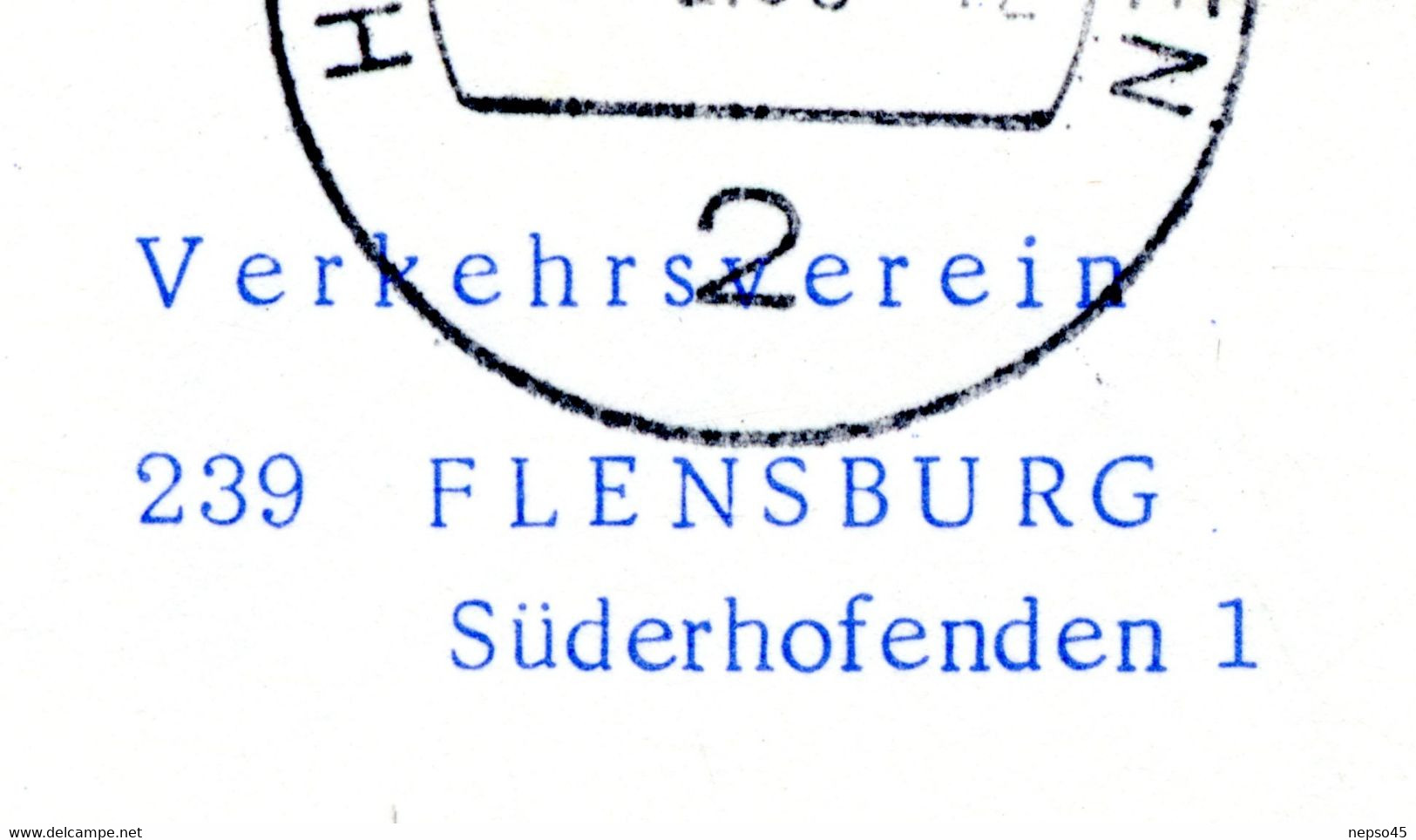 Baptême Du Boeing 737 D-ABED " Flensburg " 16 Février 1968.Lufthansa. - Cancelleria