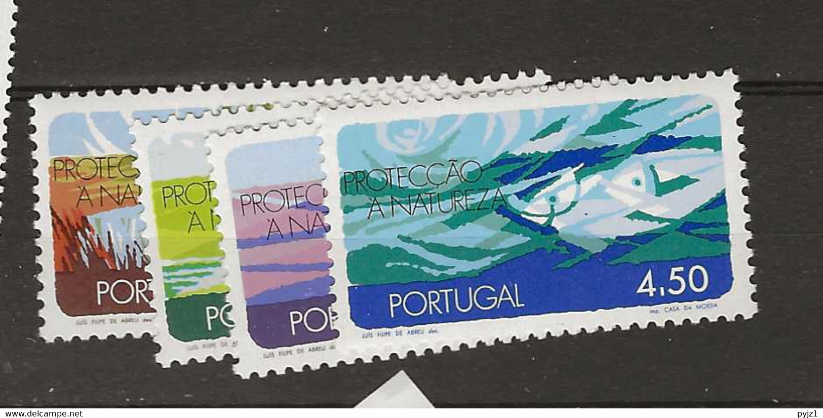 1971 MNH Portugal, Mi 1152-55 Postfris** - Nuovi