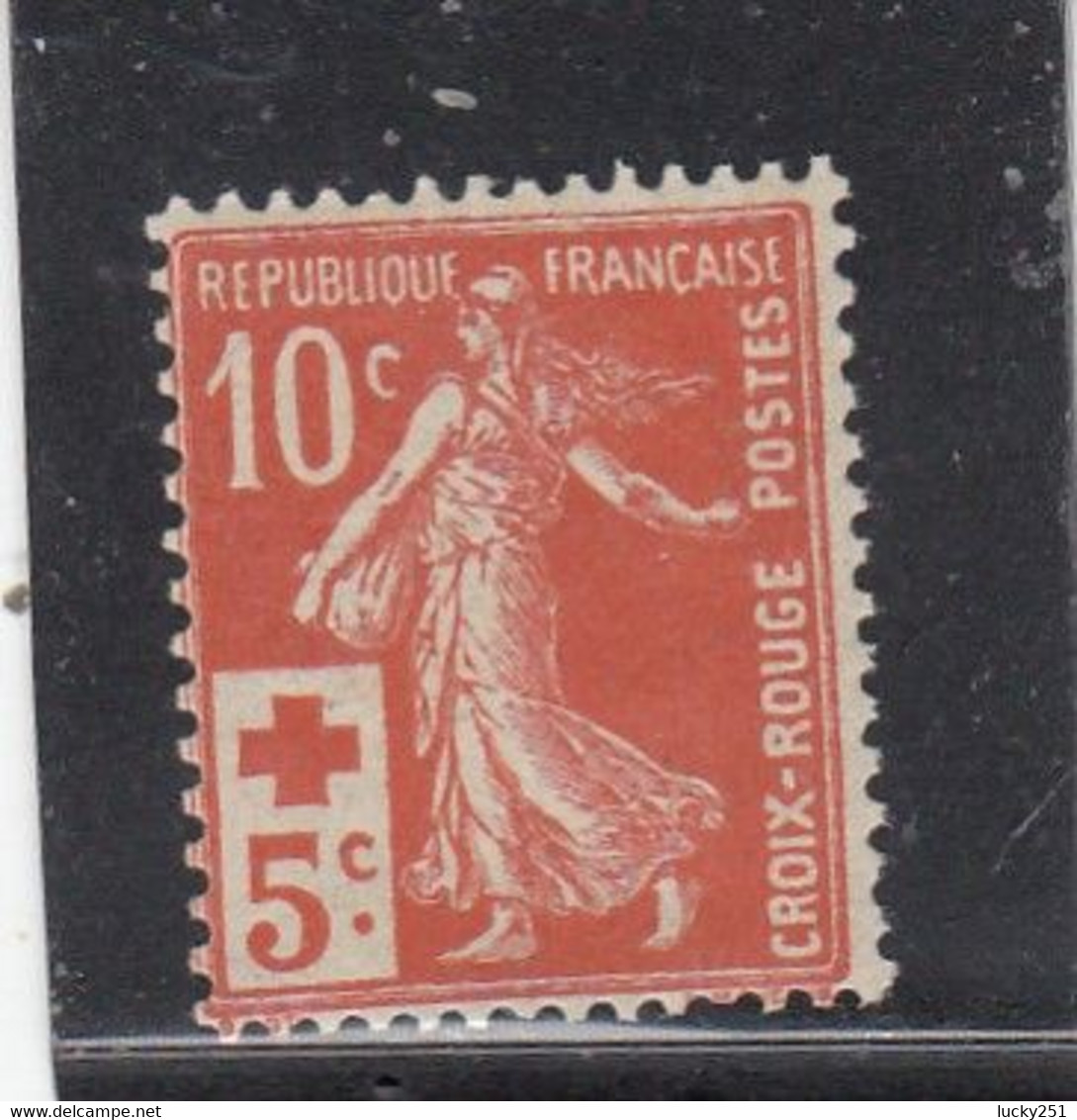 France - Année 1914 - Neuf** - N°YT 147 - Au Profit De La Croix-Rouge - Unused Stamps