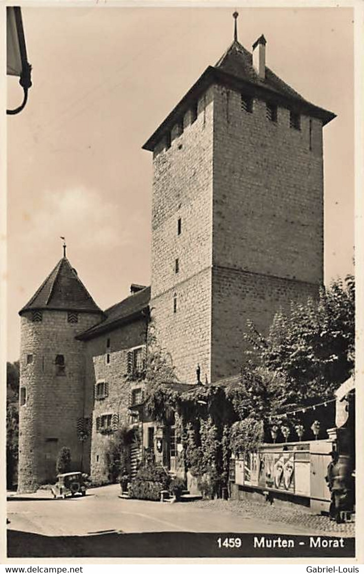 Murten Morat Le Château Schloss Oldtimer 1915 - Morat