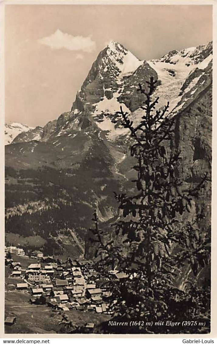 Mürren Mit Eiger - Mürren