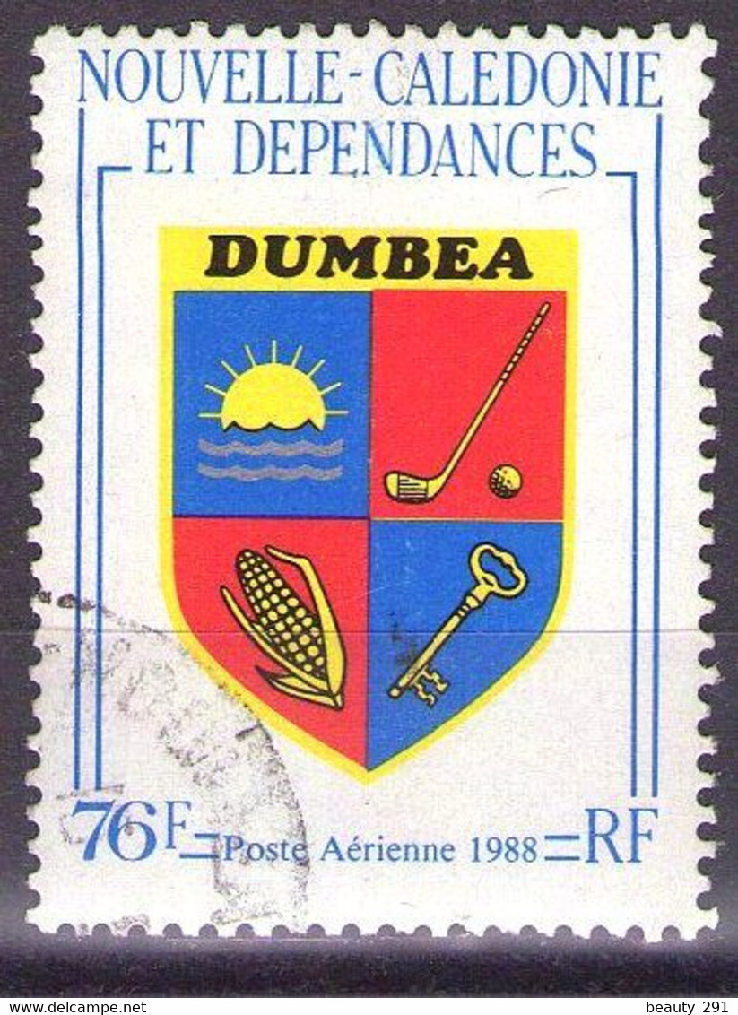 NOUVELLE CALEDONIE - POSTE AERIENNE  1988  Mi 818  DUMBEA  USED - Gebraucht