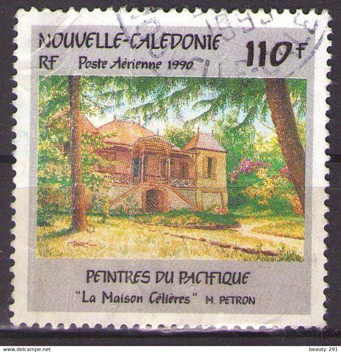 NOUVELLE CALEDONIE - POSTE AERIENNE  1990  Mi 891  USED - Used Stamps