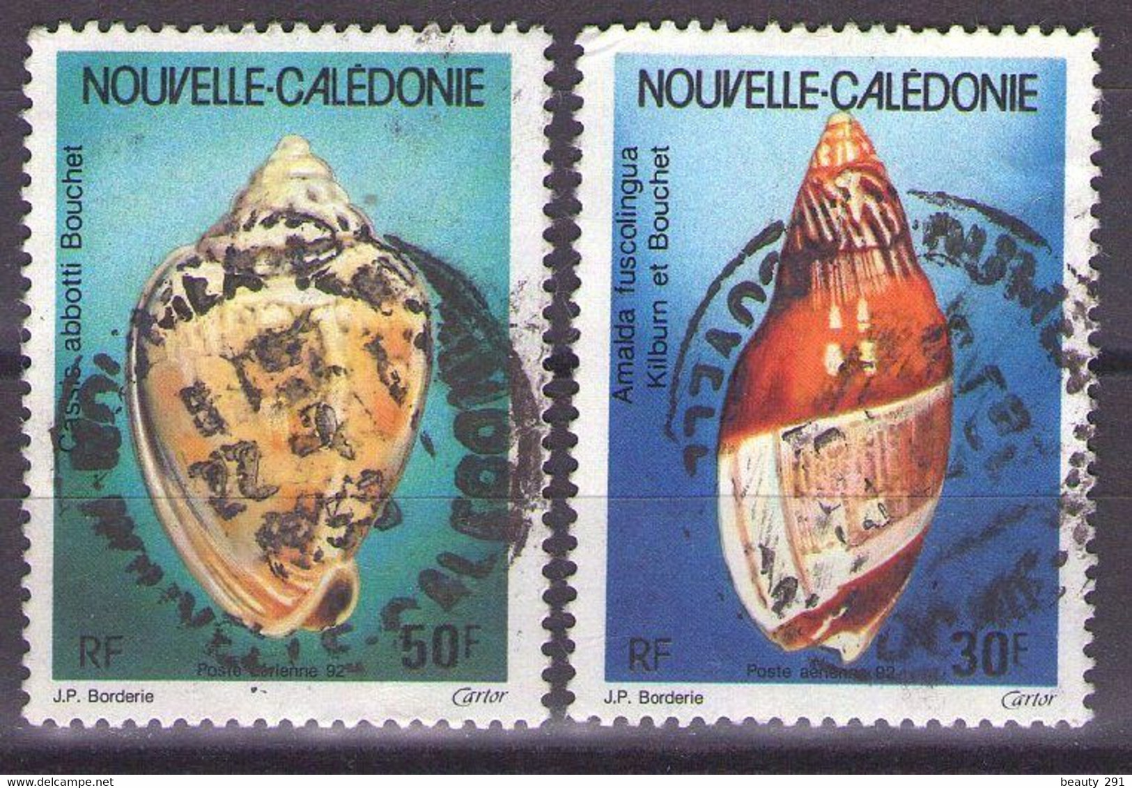 NOUVELLE CALEDONIE - POSTE AERIENNE  1992  Mi 945-946   USED - Oblitérés