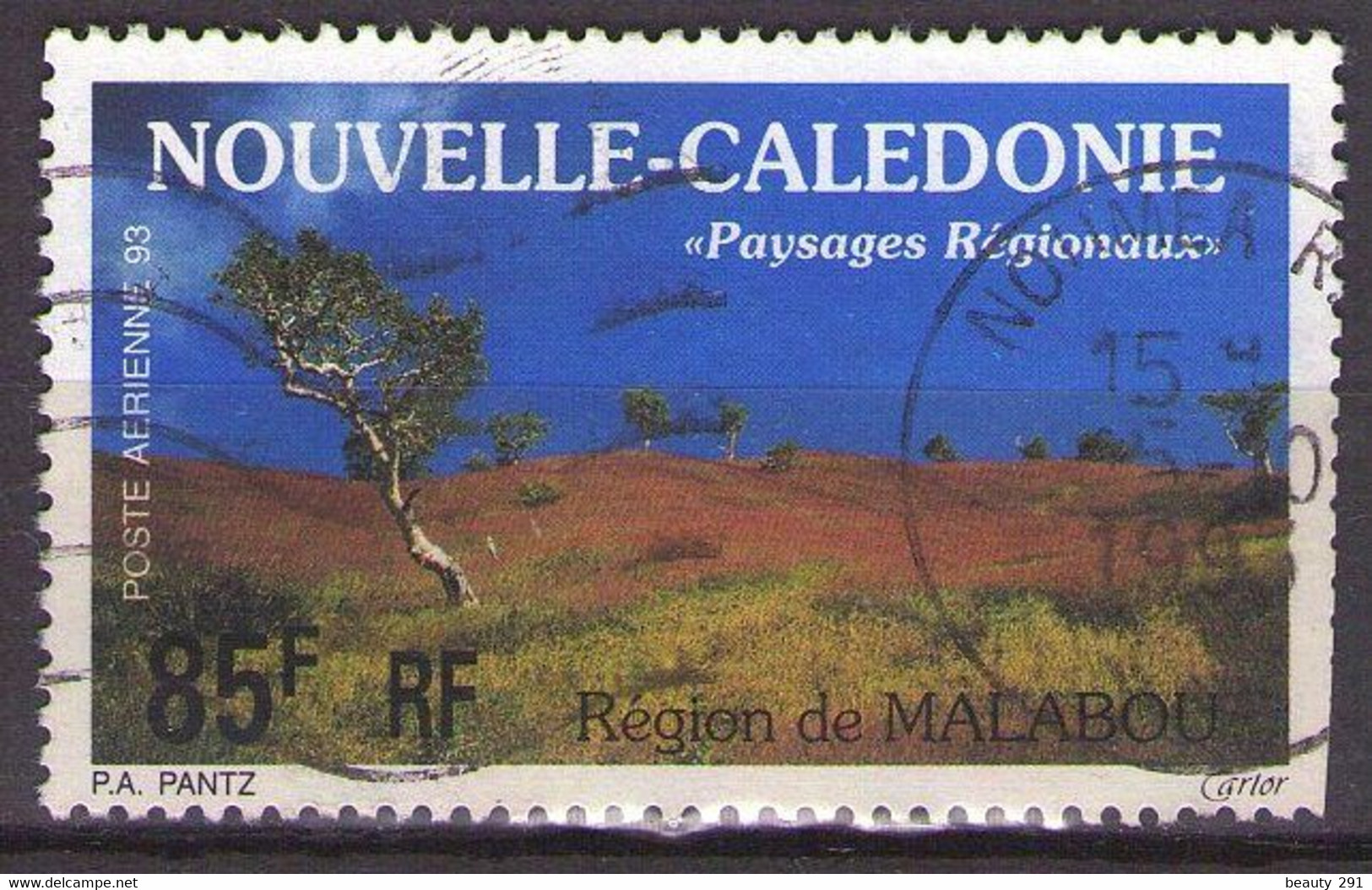 NOUVELLE CALEDONIE - POSTE AERIENNE  1993  Mi 961   USED - Gebraucht