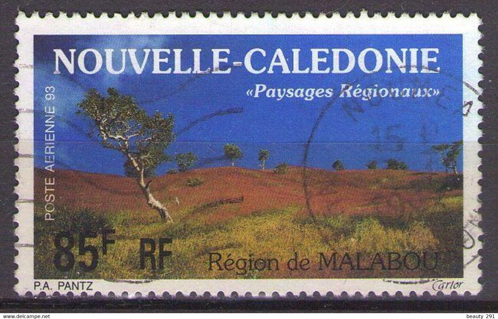 NOUVELLE CALEDONIE - POSTE AERIENNE  1993  Mi 961   USED - Gebraucht