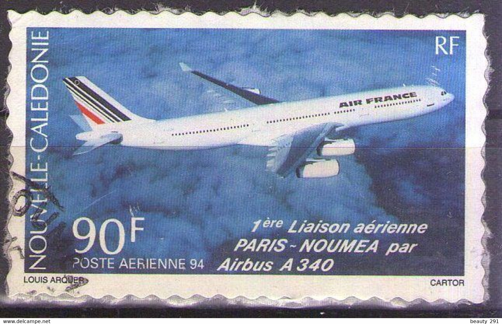 NOUVELLE CALEDONIE - POSTE AERIENNE  1994  Mi 991   USED - Used Stamps