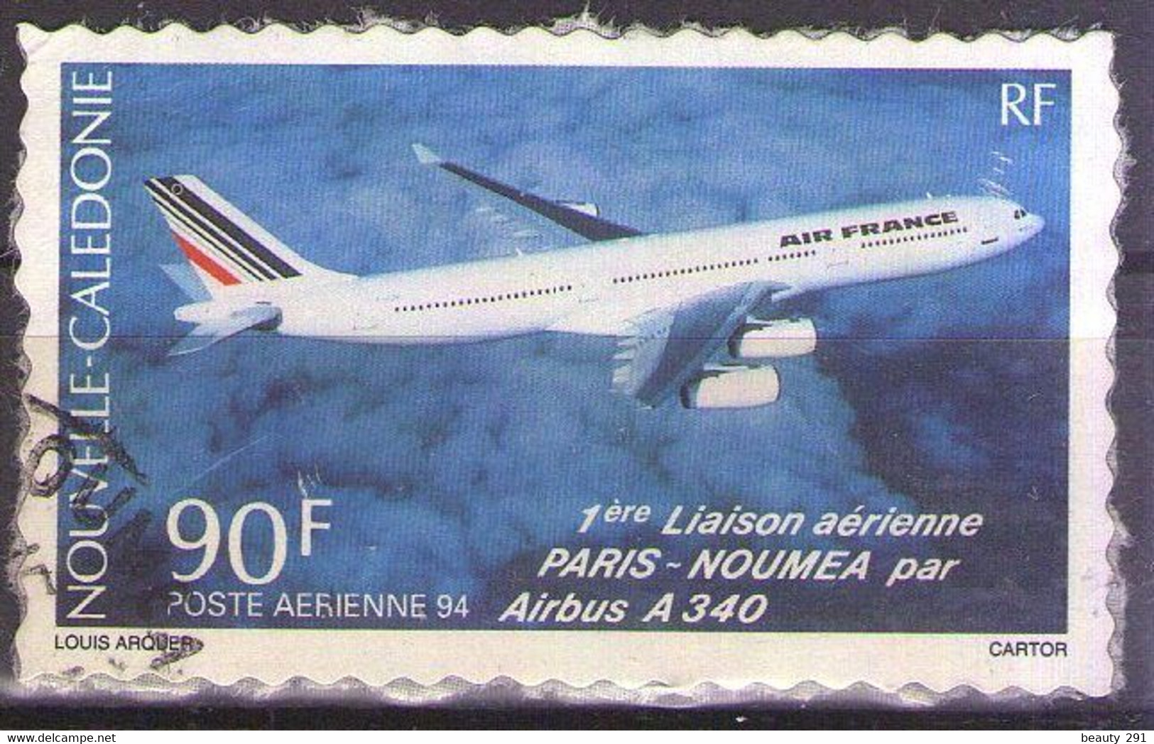 NOUVELLE CALEDONIE - POSTE AERIENNE  1994  Mi 991   USED - Gebraucht