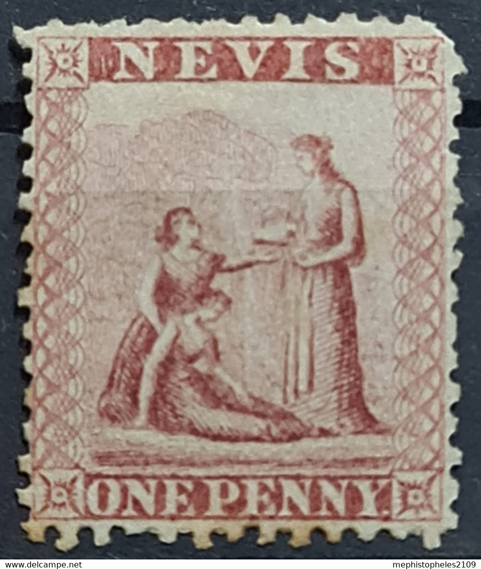 NEVIS 1861 - MLH - Sc# 5 - San Cristóbal Y Nieves - Anguilla (...-1980)