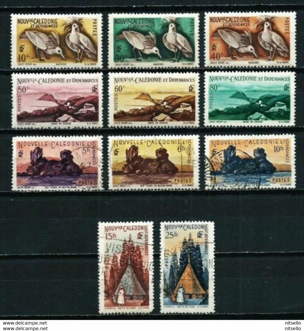 LOTE 2202 /// (C145) NUEVA CALEDONIA YVERT Nº: 259/64-272/5-277º/*  CATALOG/COTE:14€    ¡¡¡ LIQUIDATION- JE LIQUIDE !!! - Used Stamps