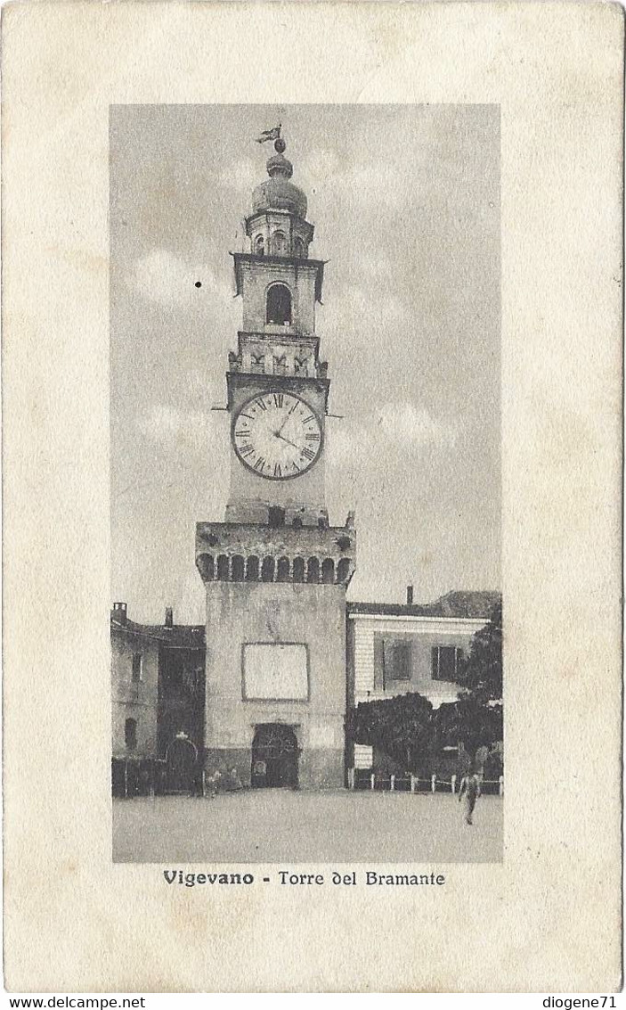 Vigevano Torre Del Bramante 1909 - Vigevano