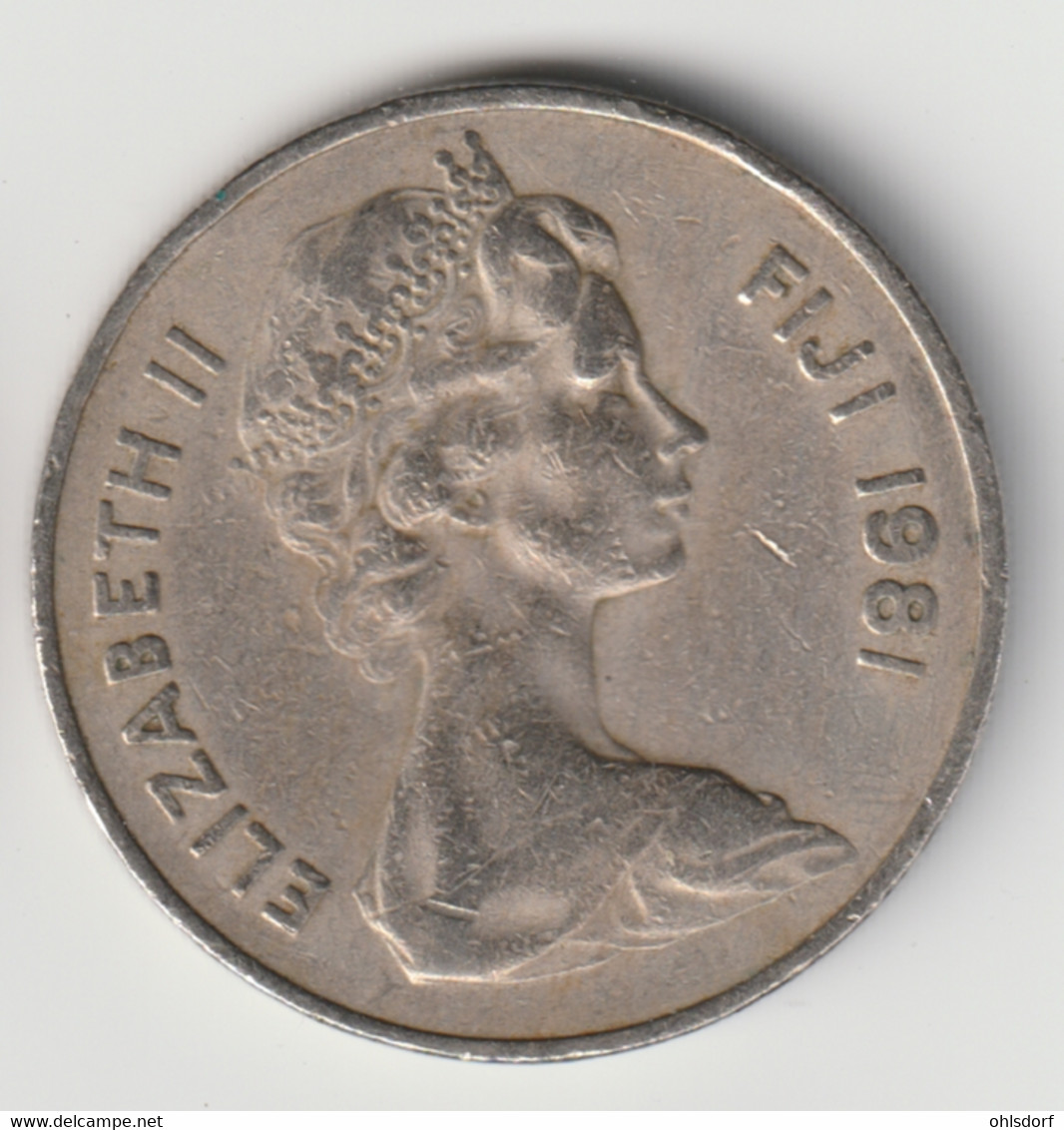 FIJI 1981: 20 Cents, KM 31 - Fidji