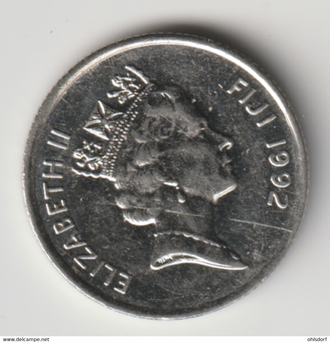 FIJI 1992: 5 Cents, KM 51a - Fidji