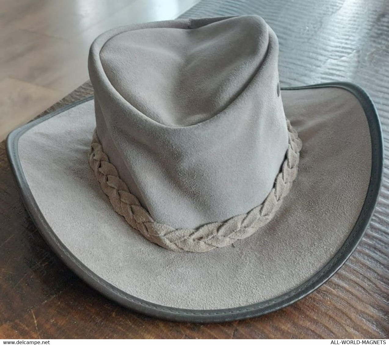 Original Leather Australian Barmah Cowboy Hat, M - Other & Unclassified