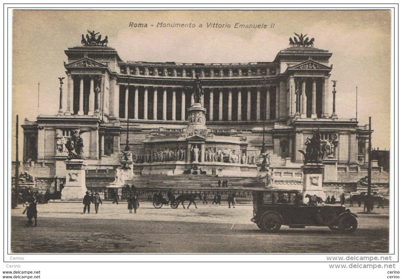 ROMA:  MONUMENTO  A  VITTORIO  EAMANUELE  II°  -  FP - Altare Della Patria