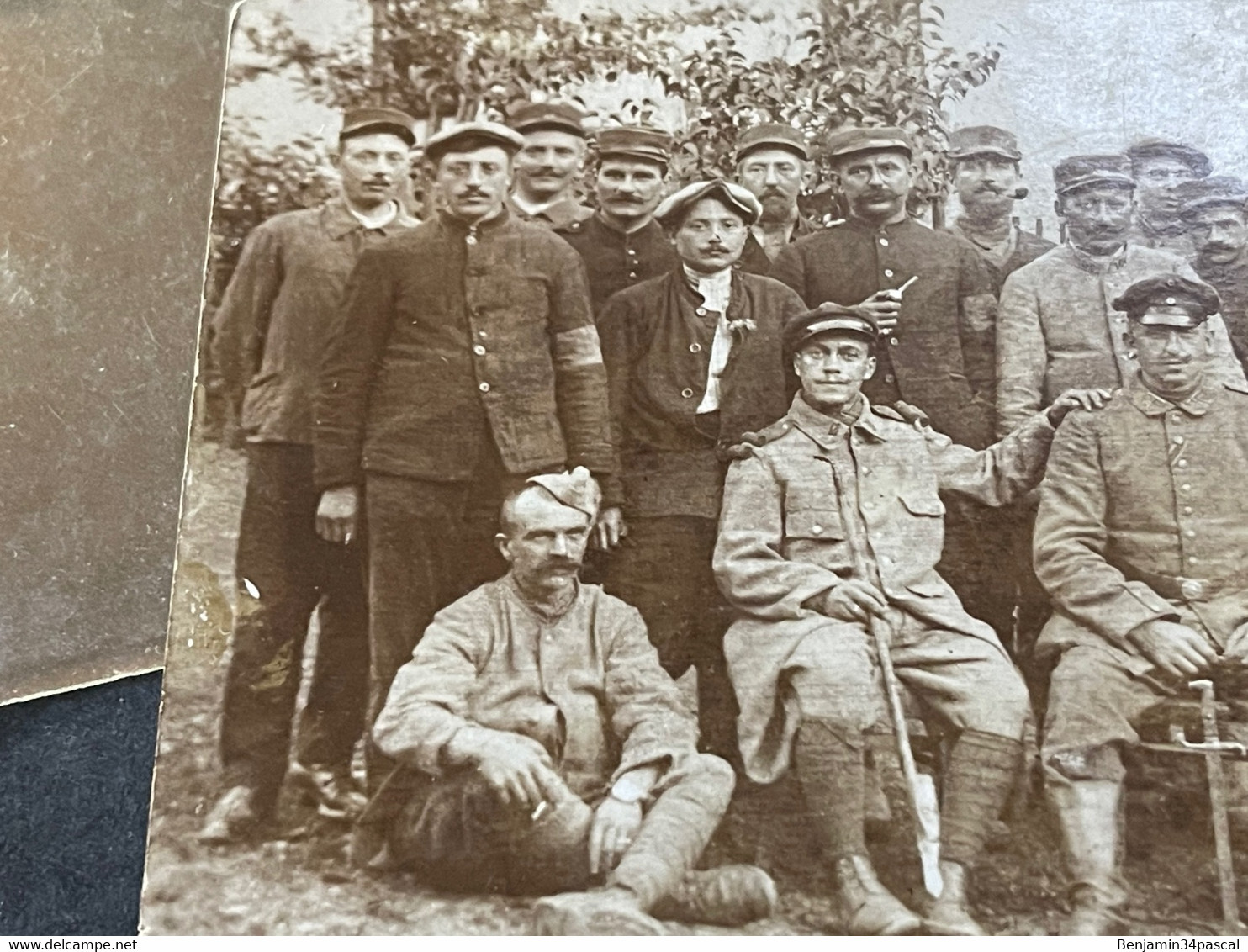 Cpa Photo 14/18 - Allemagne -Camps De Prisonniers - Plettenberg - Le 25 Juillet 1916 - Plettenberg