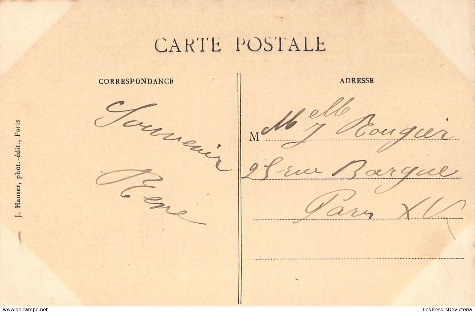 CPA - AVIATION PRECURSEUR - 1910 - MONOPLAN TELLIER PILOTE PAR DUBONNET - J Hauser éditeur - ....-1914: Précurseurs