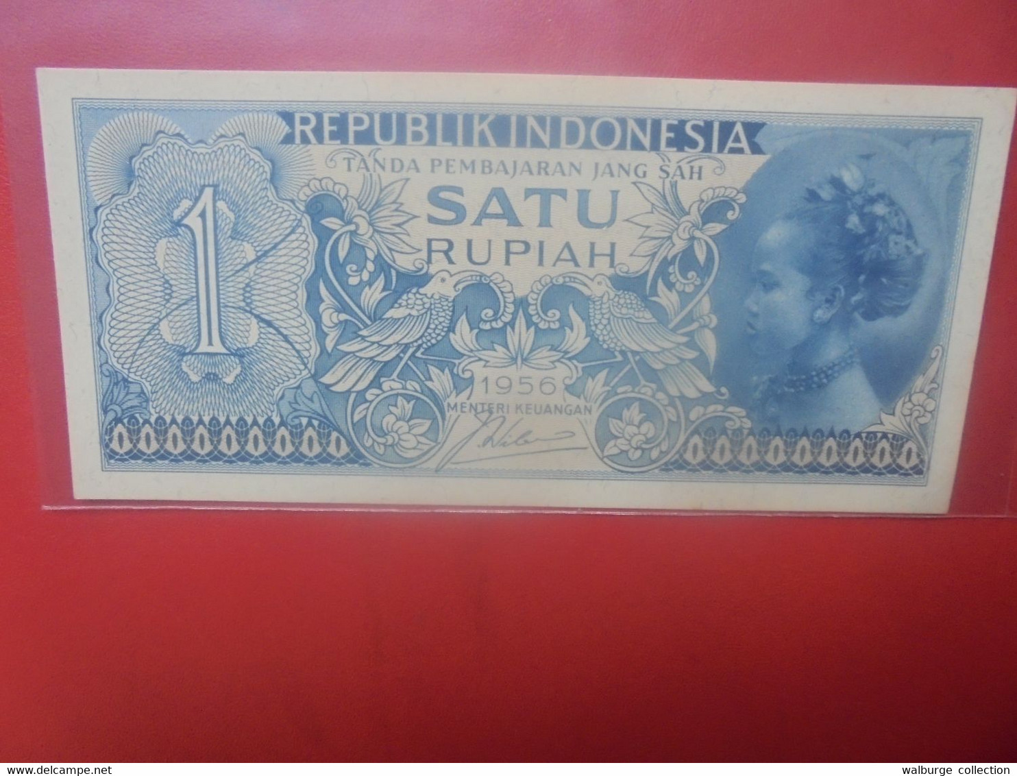 INDONESIE 1 Rupiah 1956 Circuler (L.15) - Indonésie