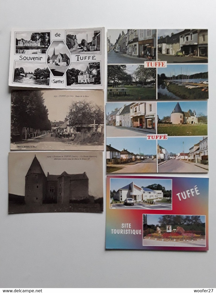 TUFFE  6 Cartes Postales Différentes Tuffé - Tuffe