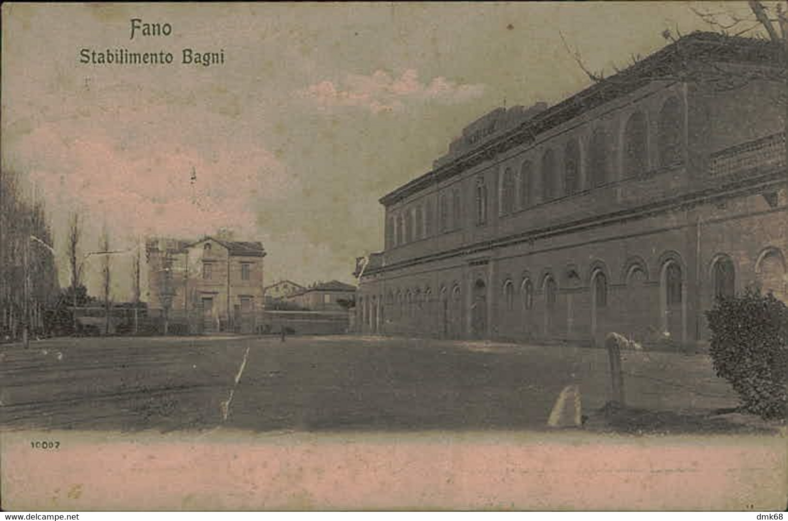 FANO - STABILIMENTO BAGNI - SPEDITA 1906  (13345) - Fano