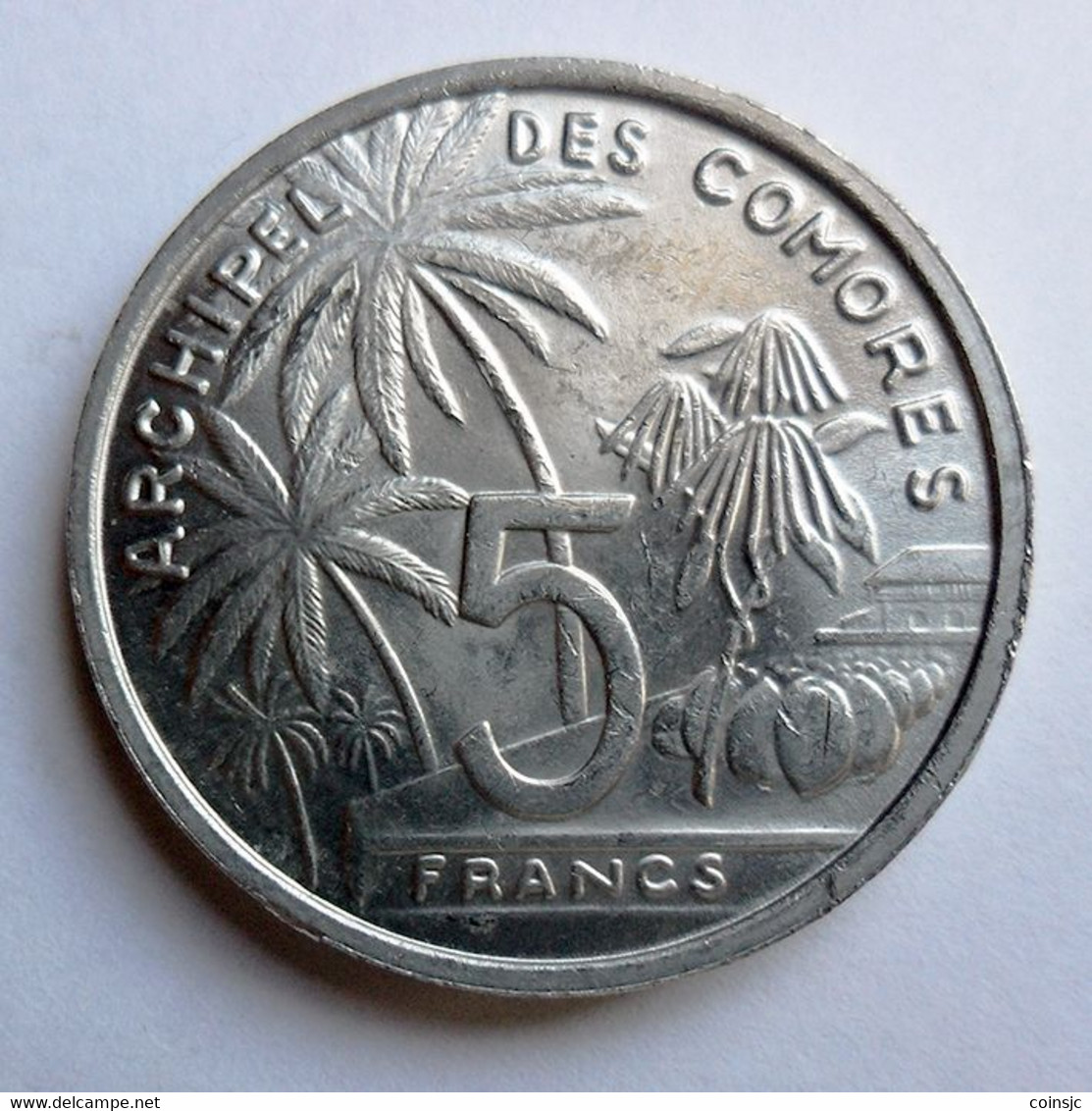 COMORES  -  5 FRANCS - 1964 - Comoros