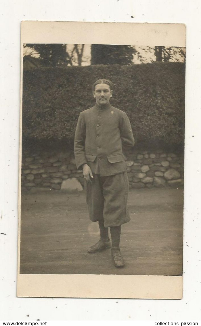 Cp, Carte Photo , Militaria , MILITAIRE  ,vierge - Personaggi