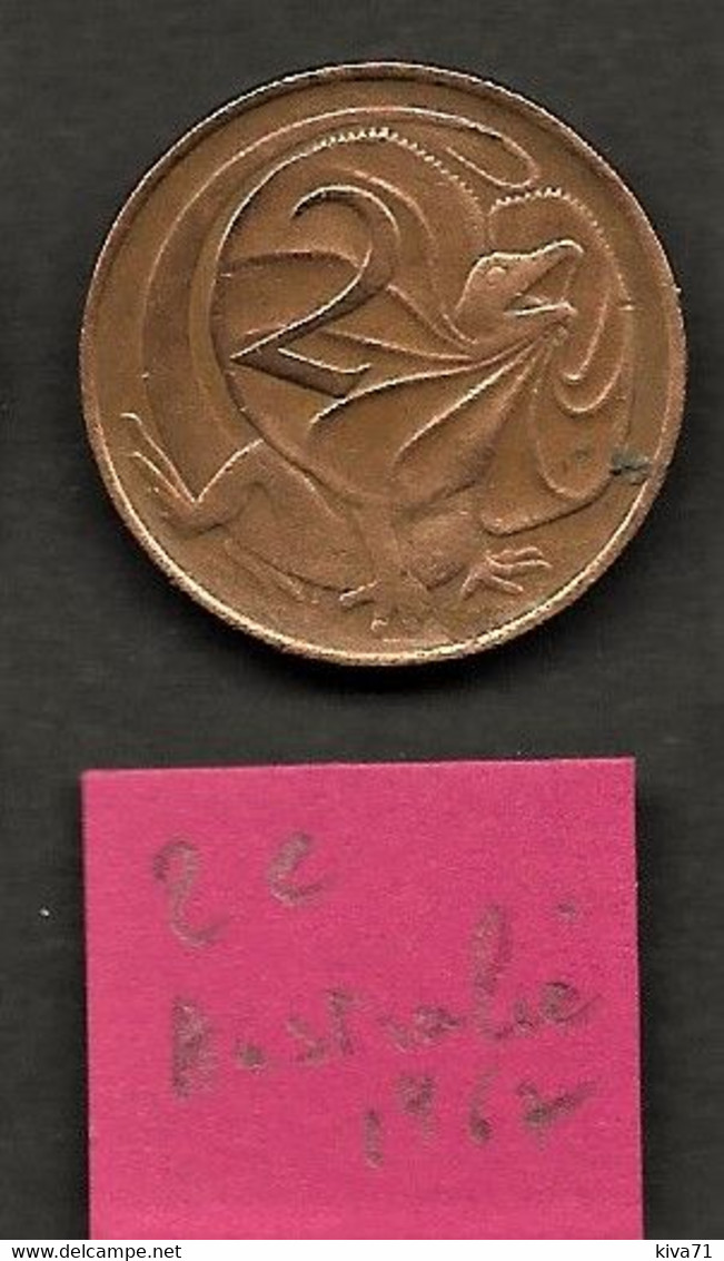 2 Cents   " AUSTRALIE " 1967        TTB+ - 2 Cents