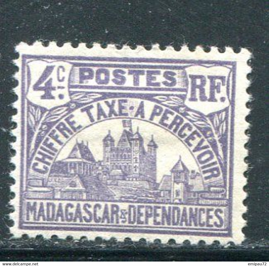 MADAGASCAR- Taxe Y&T N°9- Neuf Avec Charnière * - Postage Due