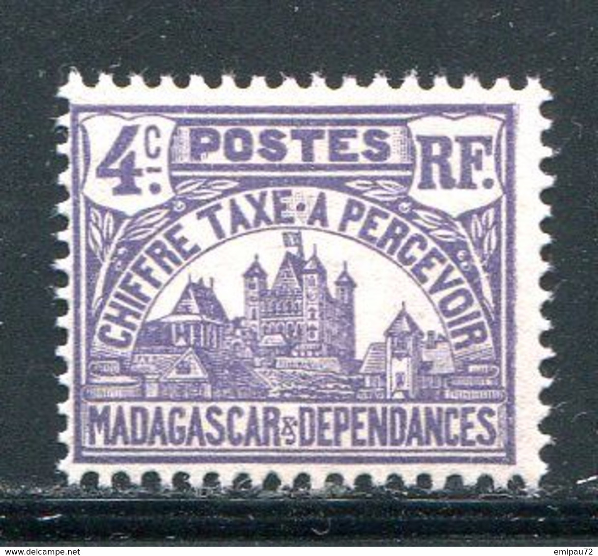 MADAGASCAR- Taxe Y&T N°9- Neuf Sans Charnière ** - Impuestos