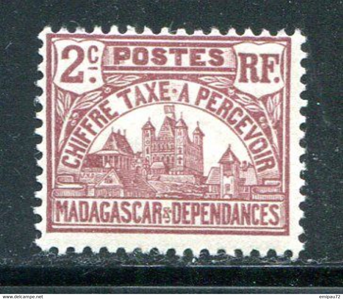 MADAGASCAR- Taxe Y&T N°8- Neuf Sans Charnière ** - Postage Due