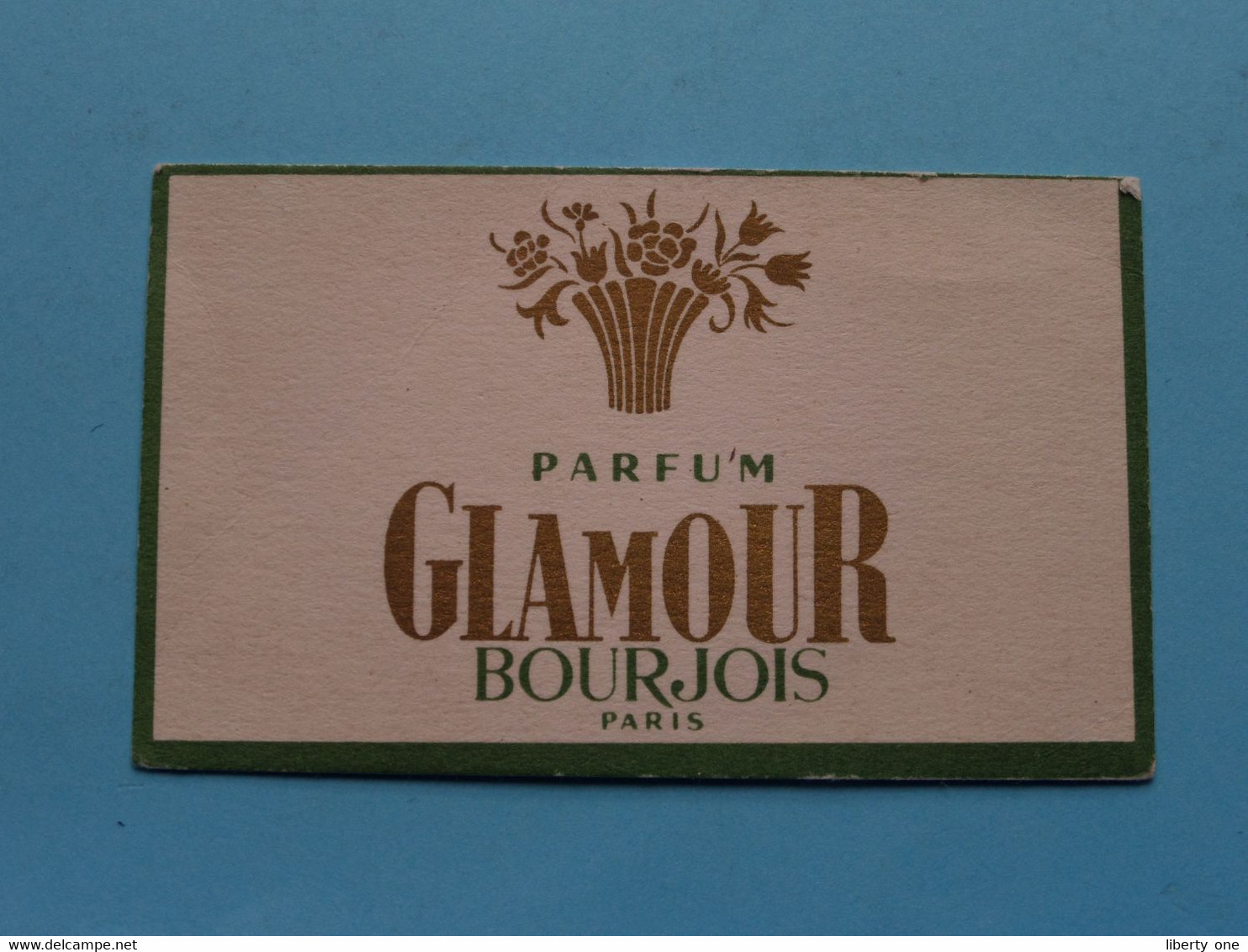 Parfum GLAMOUR Bourjois Paris ( Voir / Zie Photo Pour Detail ) ! - Anciennes (jusque 1960)