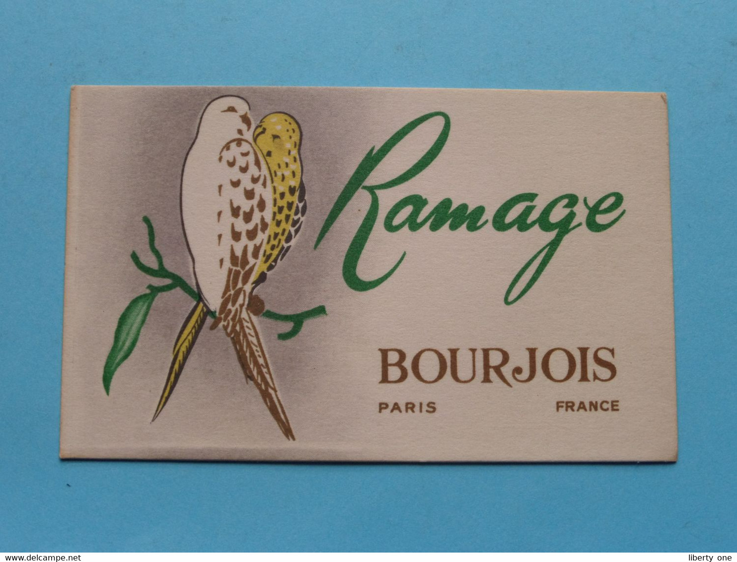 RAMAGE Bourjois Paris ( Voir / Zie Photo Pour Detail ) ! - Anciennes (jusque 1960)