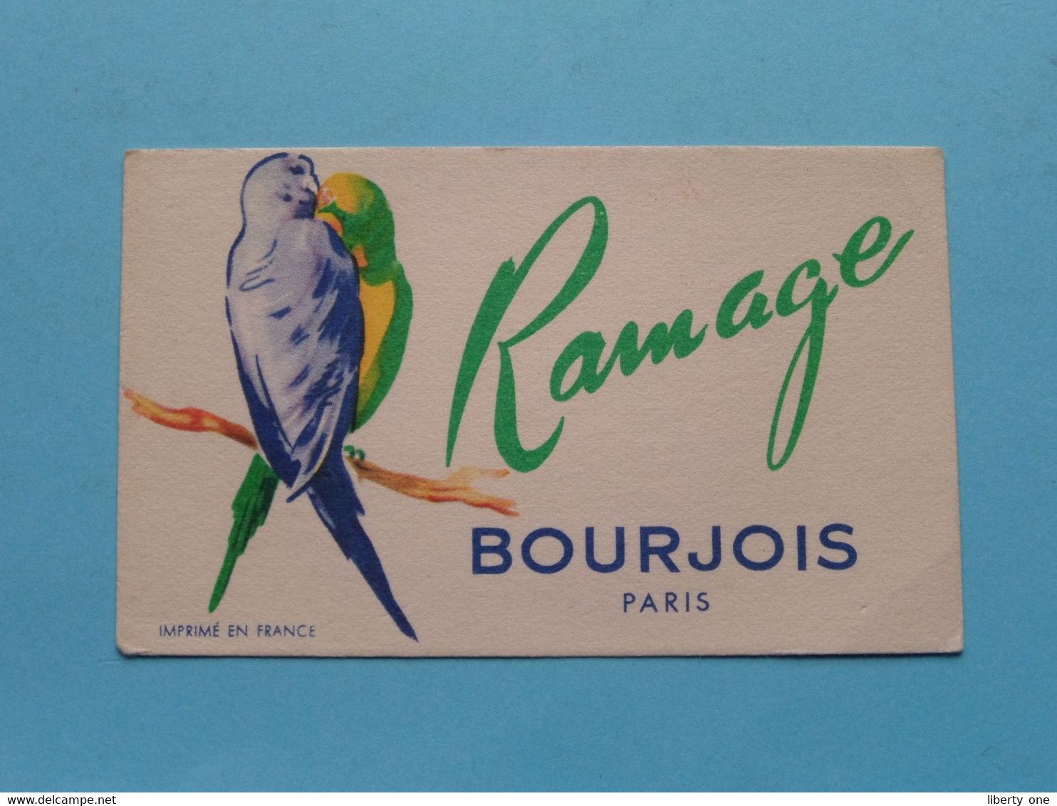 RAMAGE Bourjois Paris ( Voir / Zie Photo Pour Detail ) ! - Anciennes (jusque 1960)
