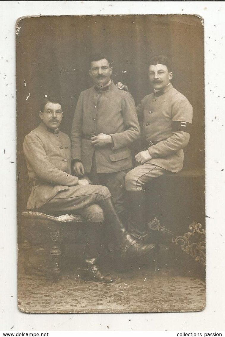 Cp, Carte Photo , Vierge , Militaria, Militaires - Characters