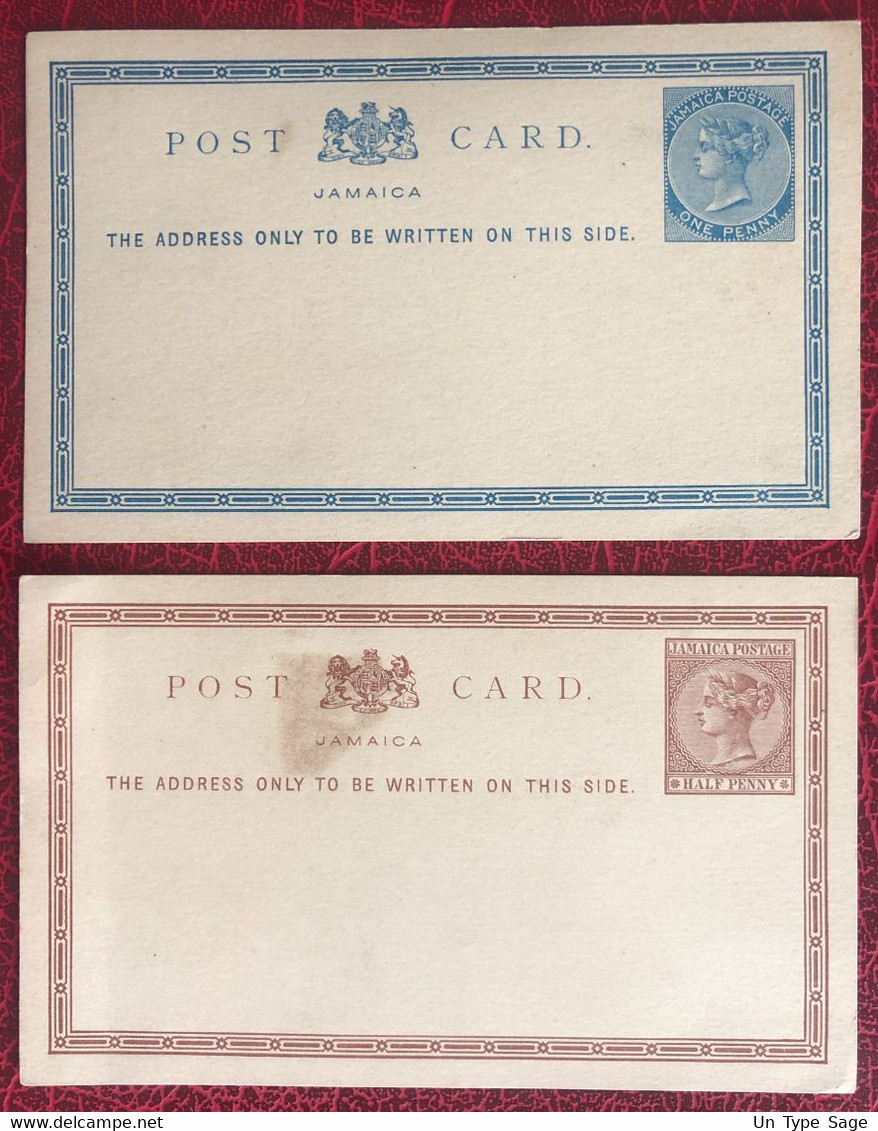 Jamaique Lot De 2 Entiers Carte Postale (neufs) - (A094) - Giamaica (...-1961)