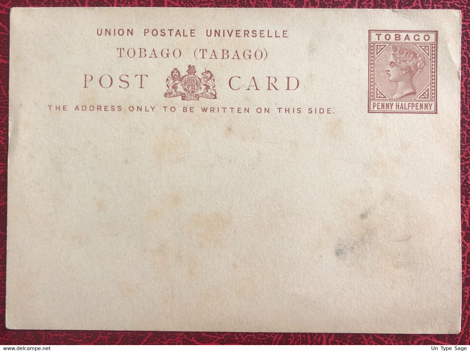 Tobago, Entiers Carte Postale (neuf) - (A163) - Trinité & Tobago (...-1961)