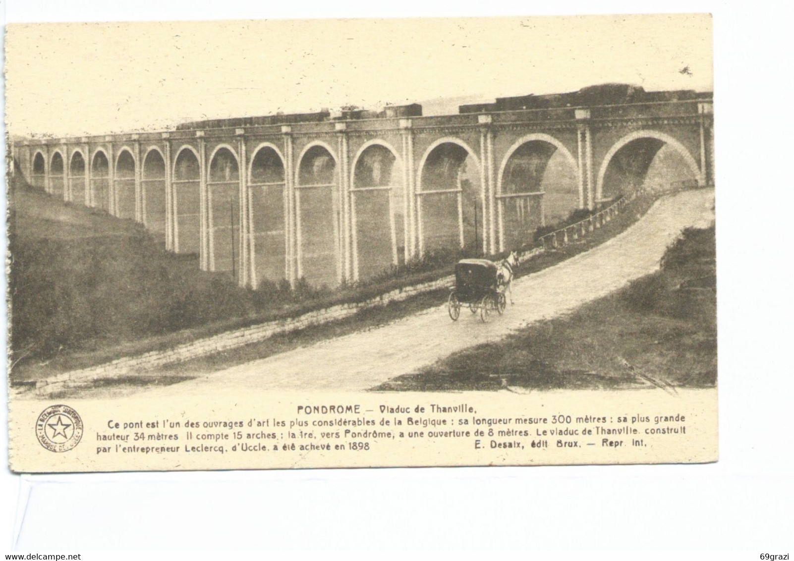 Pondrôme Viaduc ( Train ) - Martelange