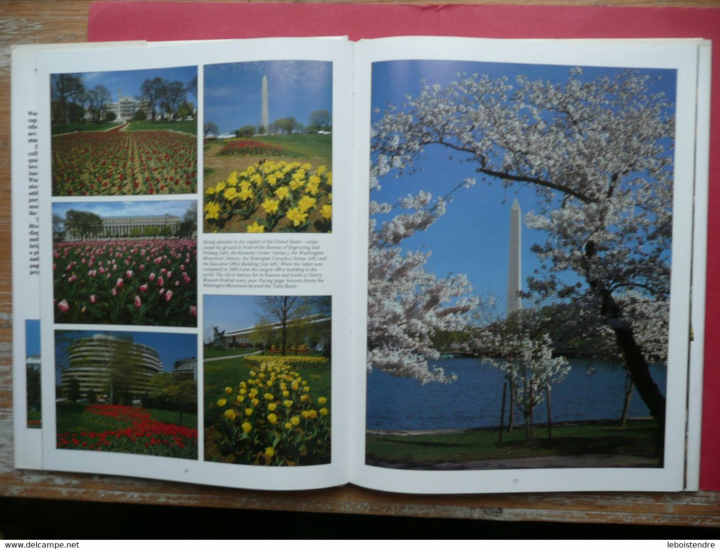 WASHINGTON D. C. A PICTURE MEMORY 1990 CRESCENT BOOKS BILL HARRIS LOUISE HOUGHTON - América Del Norte